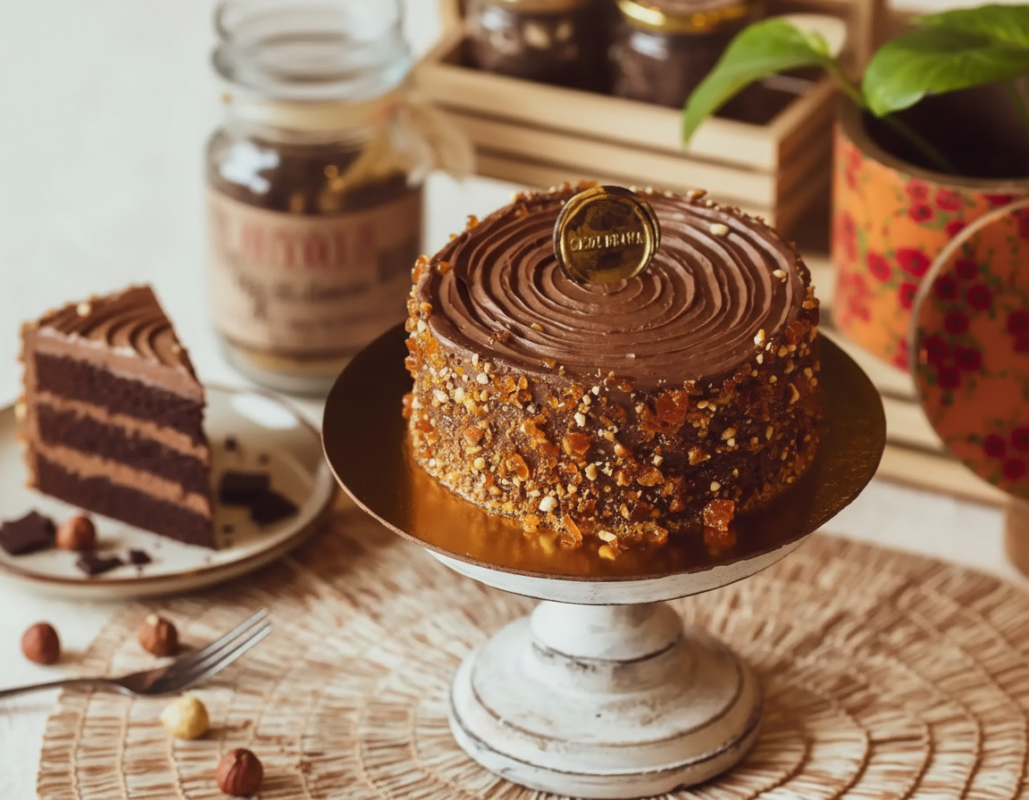 Chocolate Praline Cake Thumbnail
